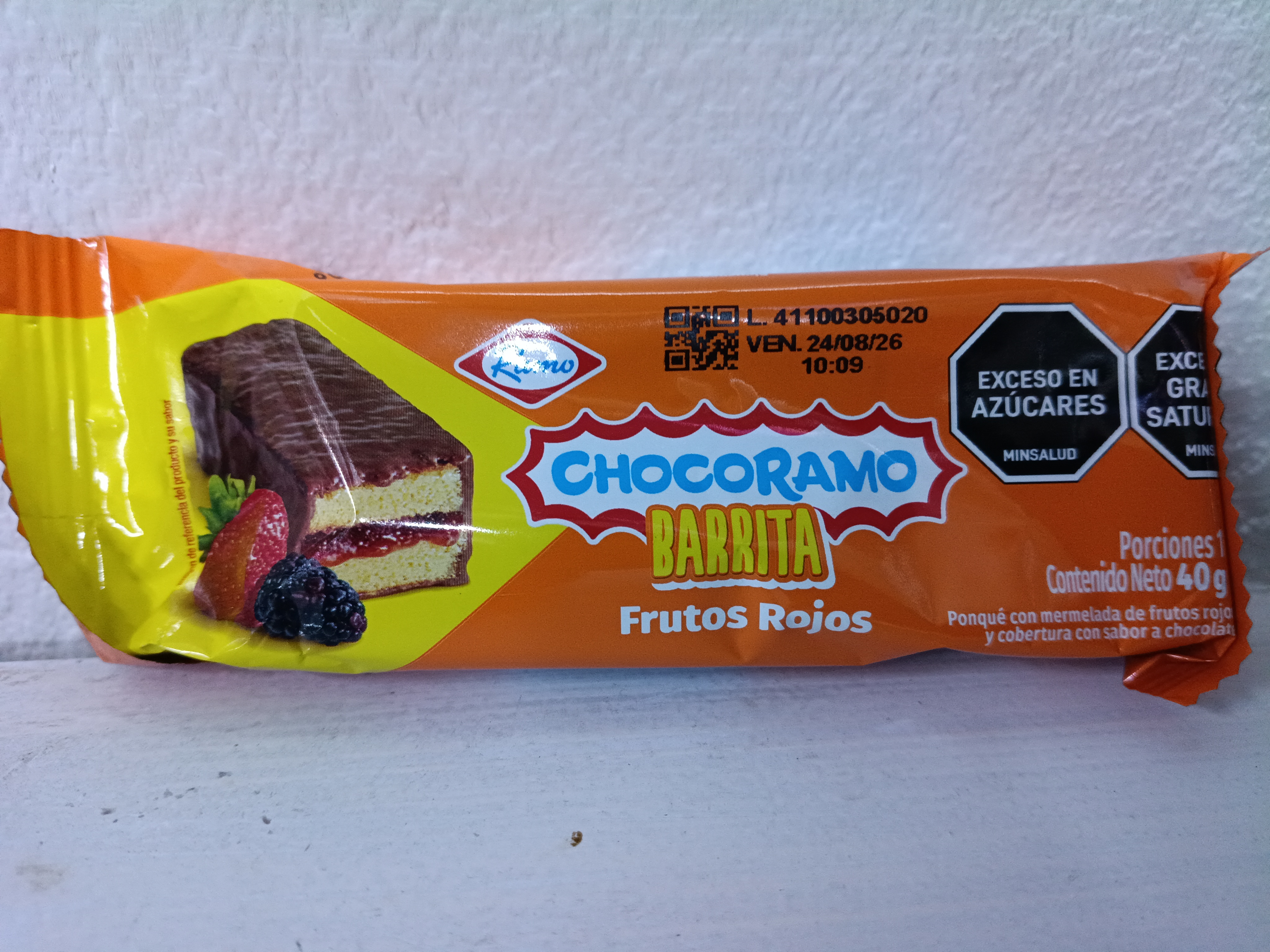 Chocoramo barrita 40G