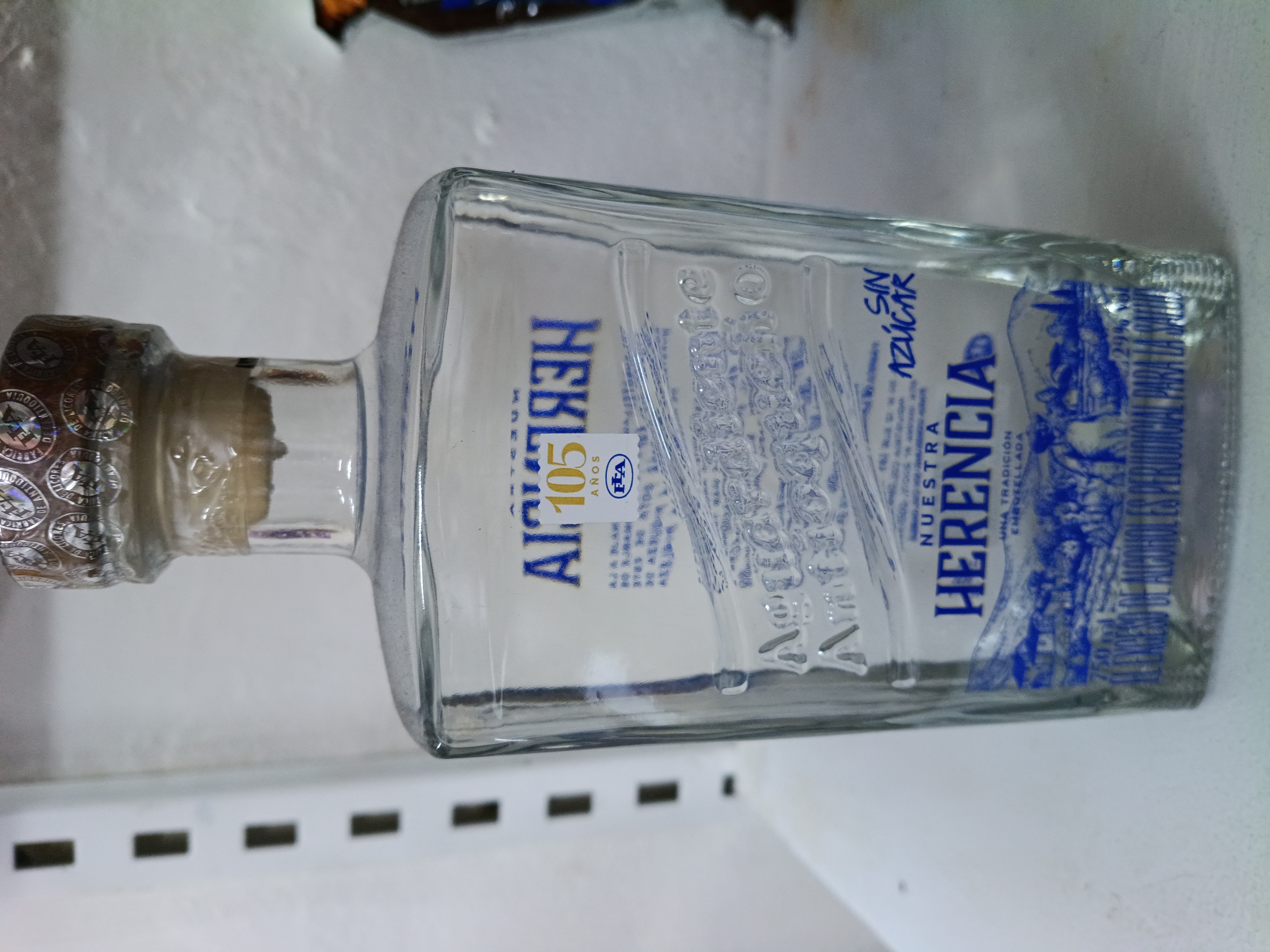 Aguardiente Nuestro Herencia azul 700ML