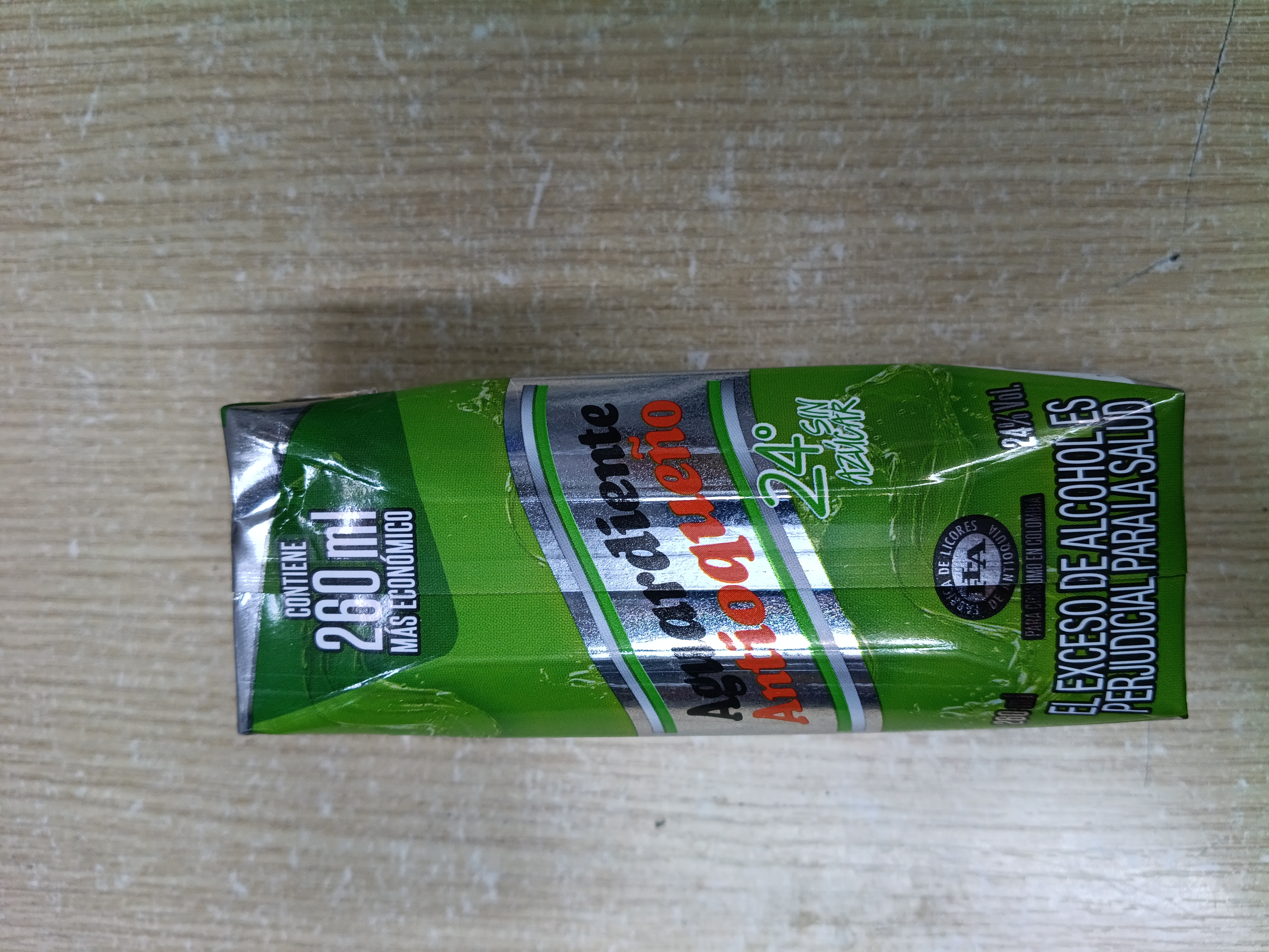 Aguardiente 1/4 Verde