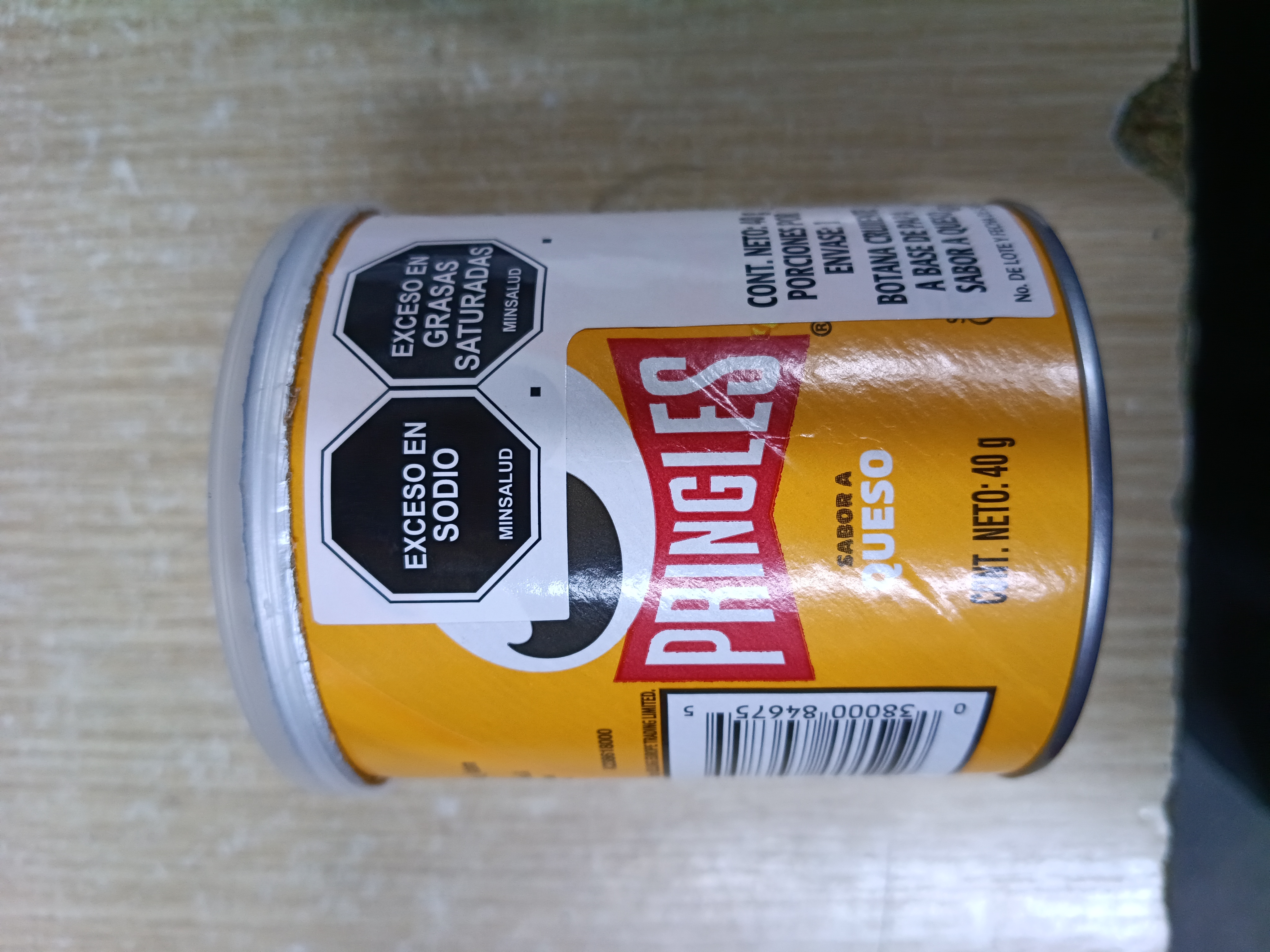 Pringles queso 40g