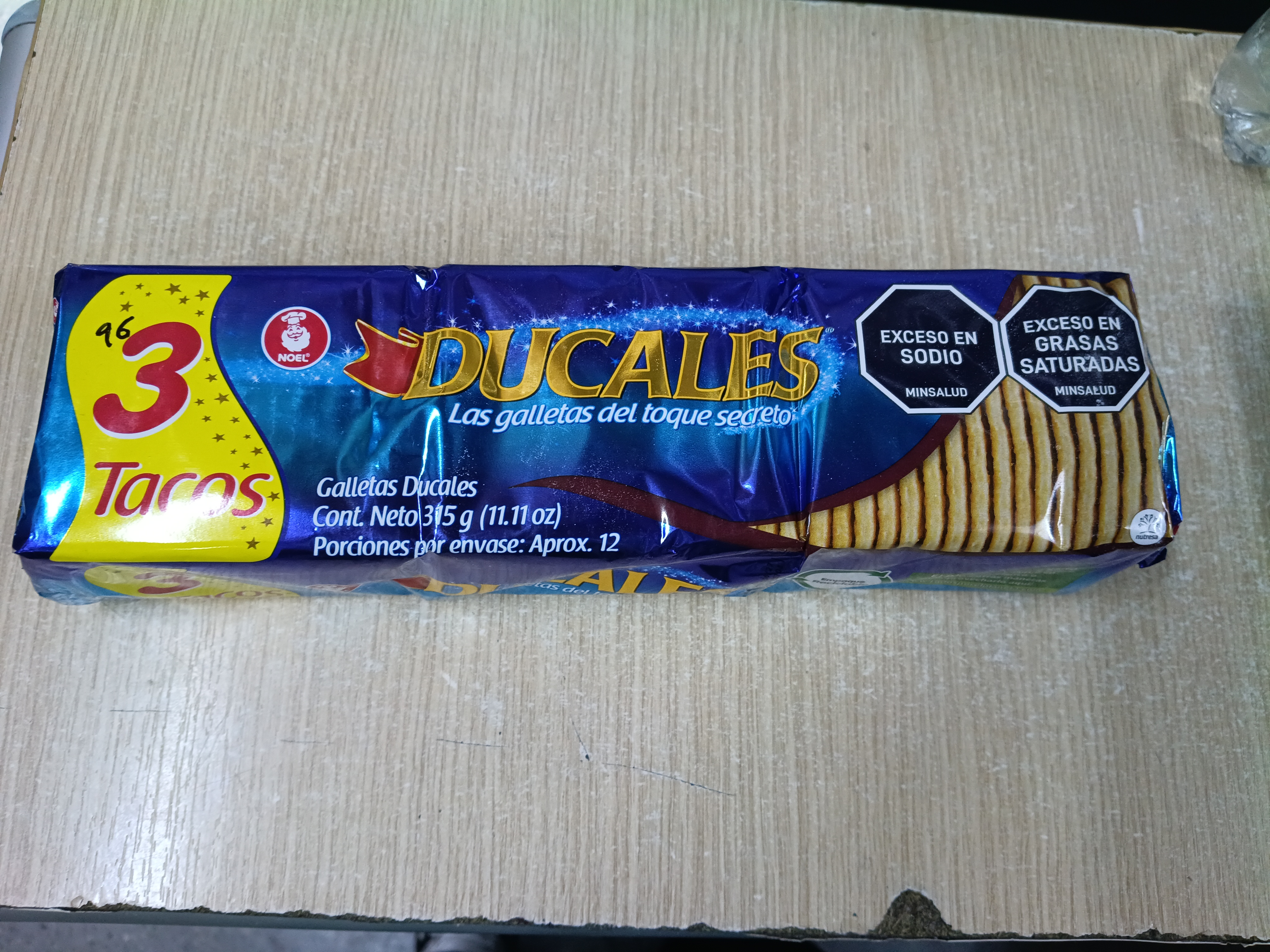 Galletas ducales 3 tacos 315g