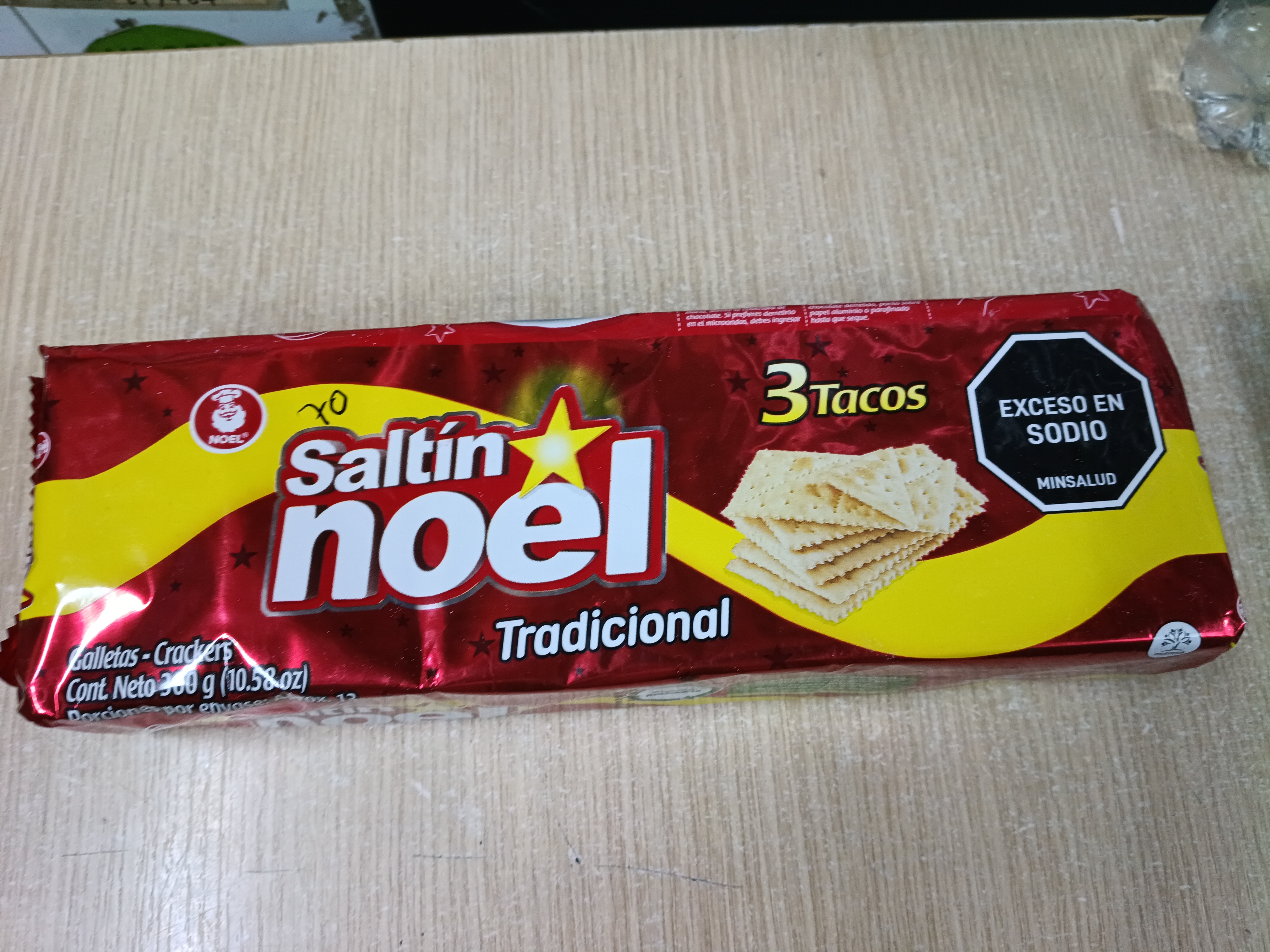 Galletas Saltin 3 tacos 300g